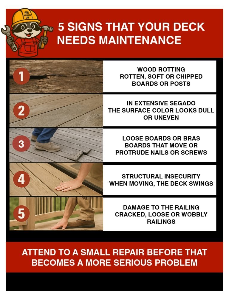 "Expert deck remodeling services in Maryland by Mr Everything MD Construction."